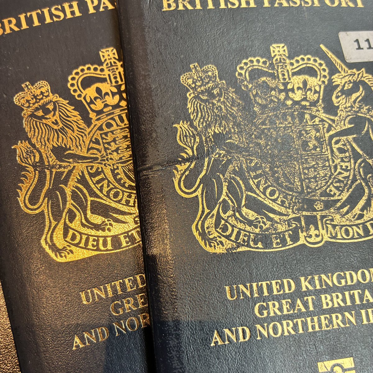 murraybothwell's tweet photo. @ukhomeoffice It may be iconic but the quality is rubbish. Three years usage for the one on the right and the ink is already rubbing off the front?? What are the implications on arriving abroad when it rubs away fully, well before the expiry date of the document? I look forward to hearing. https://t.co/7CZ6gT1YHE