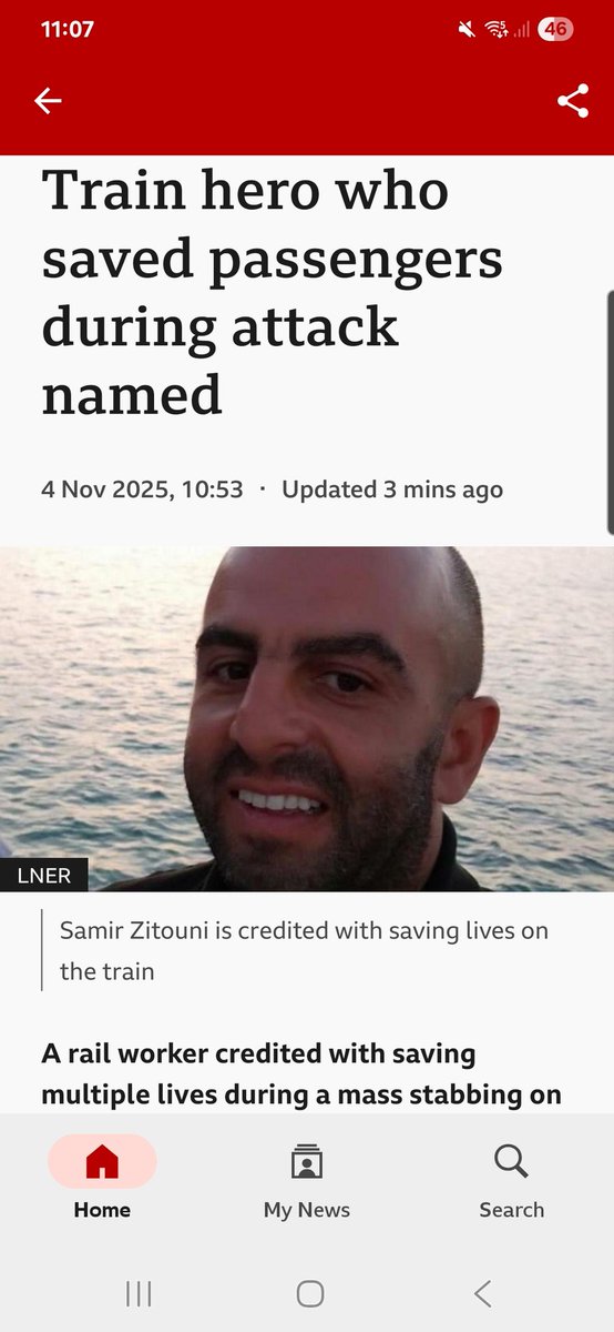 woggastweet's tweet image. Oh look....
The hero Rail worker from the train has brown skin and a foreign sounding name..... the #Racist f#ck #RightWing #Gammons are totally f#cked with this one....