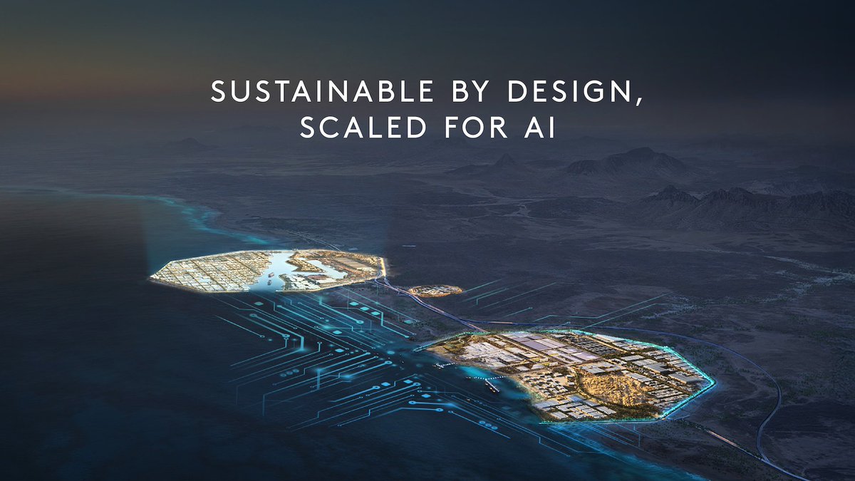 NEOMOxagon's tweet image. Cooling with seawater. Powered by renewables.  

Oxagon is enabling AI data centers that scale without compromise.  

Read how the @DataVolt_KSA data center is designed for high-performance, low-carbon growth:  

linkedin.com/pulse/sustaina…

#Oxagon #DataVolt #NEOM