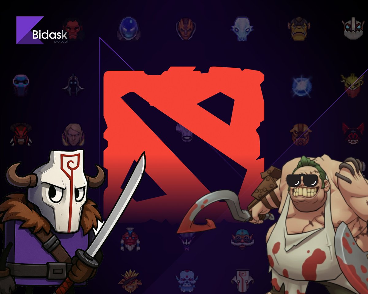 BidaskProtocol's tweet image. 🏆 Bidask Meme League: Dota 2 Tournament 

New tournament, new vibe, and a new reason for teamfights!

We&apos;re forming the team bracket and getting ready to launch the tournament this month.

🎁 Prize pool: 500$ (and still rising) 
👥 Participation: 5-player team

Want to show your…