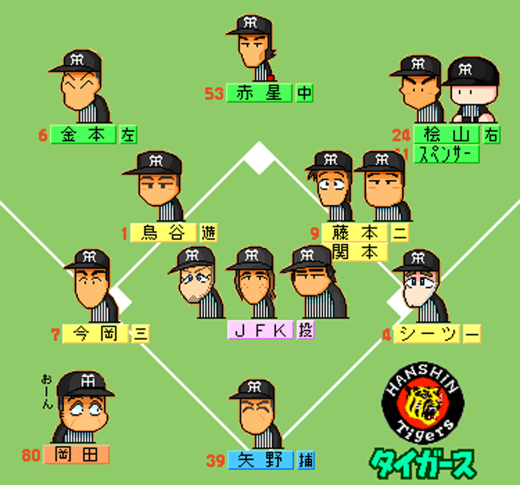 阪神タイガース 2005 1～9 （中）赤星憲広（遊）鳥谷敬（一