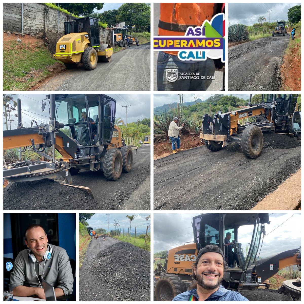 ¡Gratitud!
Gracias Alcalde <a href="/alejoeder/">Alejandro Eder</a> 
Desde la semana pasada iniciaron arreglos de la vía a la altura del Km 6 en el Callejón Tabares Corregimiento de La Buitrera - Cali 
Los vecinos del sector agradecemos a la <a href="/AlcaldiaDeCali/">Alcaldía de Cali</a> <a href="/InfraesCali/">Secretaría de Infraestructura de Cali</a> <a href="/Luzavasquezt/">Luz Adriana Vásquez Trujillo</a> 
#AsiRecuperamosCali