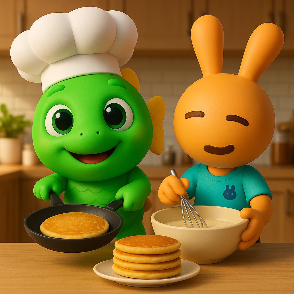 GM 💛

Fueling up before turning the tide 🥞