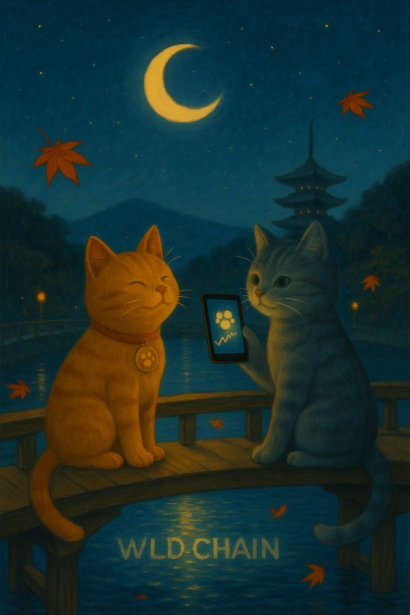 WorldCat_JP's tweet photo. 同じ月の下で、
世界のどこかでも $WorldCat と $Football がつながっている。🌙

#WorldCat #FootballToken #WLDChain #CryptoJP #京都の夜 https://t.co/kF4ZAgOmxH