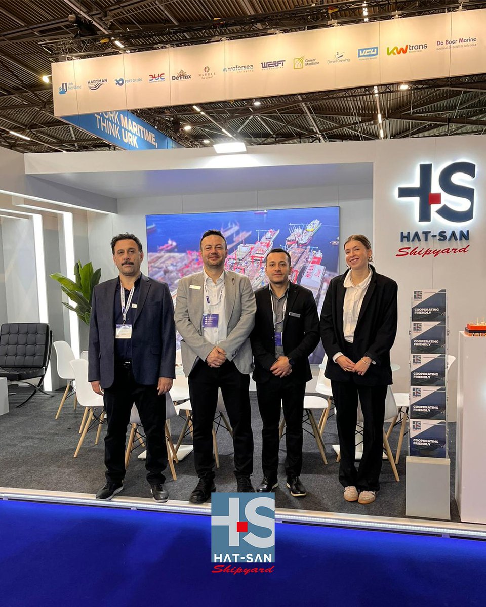 hatsanshipyard's tweet photo. 🚢 @Europort2025 has started!
As Hat-San Shipyard, we are excited to welcome you at our stand no. 2404.
⚓ We look forward to seeing you there!
#hatsn #Europort2025 #HatSanShipyard #ShippingIndustry #HatSanAtEuroport https://t.co/Ks8iNW2tjU
