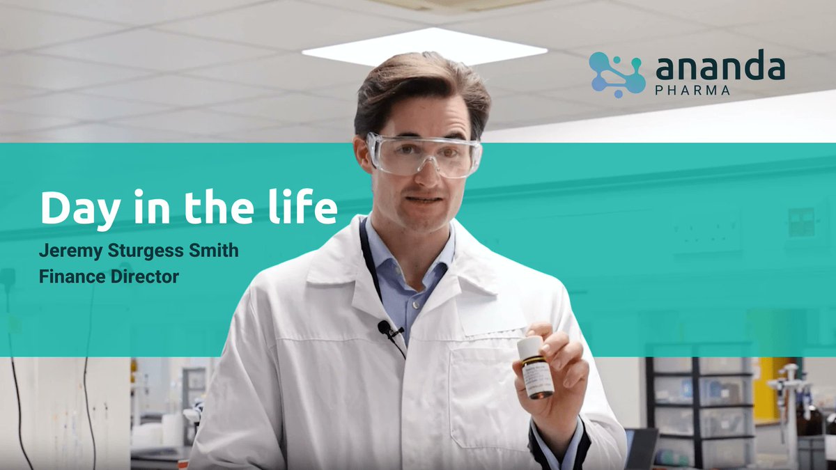 Finance Director Jeremy Sturgess-Smith toured the SGS facility in Deeside, where MRX1 is made. Holding a finished bottle was a surreal moment, bringing years of work at Ananda to life.

Head over to our InvestorHub through the link in our bio to watch the video.

#CBD #Biotech