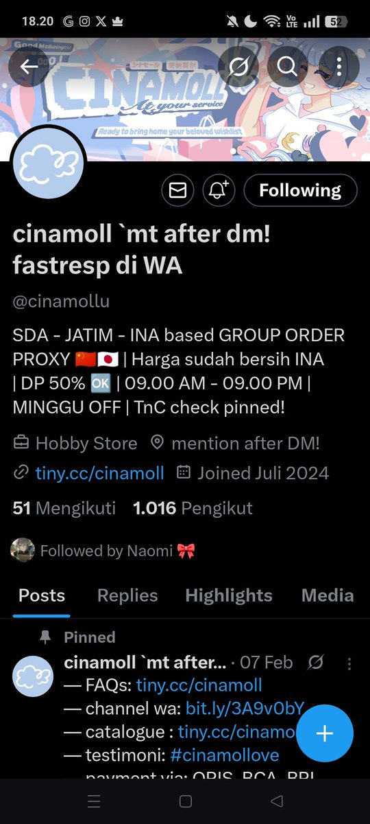 clervienn's tweet photo. @cinamollu Thank you untuk ga nya minmoll ^⁠_⁠_⁠_⁠_⁠_⁠_⁠_⁠_⁠_⁠^ https://t.co/l7Bi5mLIjz