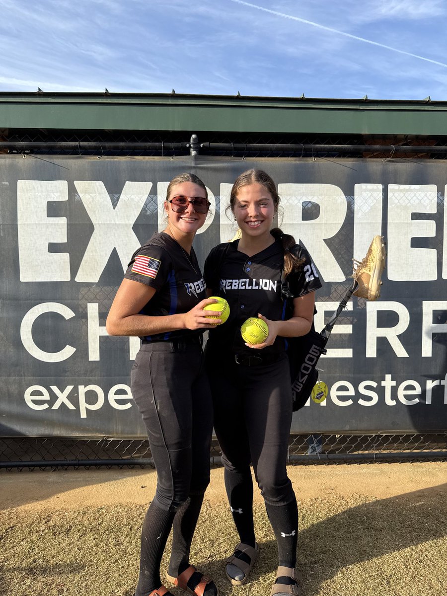 We had a great weekend in Richmond at the <a href="/thealliancefp/">The Alliance Fastpitch</a> ACFL Fall Showcase in Richmond! Staying close to home for <a href="/TierOneFP/">Tier One Fastpitch</a> later this week to do it again! 

Congrats to this weekends 💣 squad!! 💪
<a href="/kbowers2026/">Kaylee Bowers</a> (UMO)
<a href="/AveryTroxell/">Avery Troxell</a>