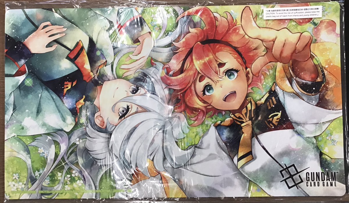 GCG ガンダムカードゲーム 公式プレイマット EVX02 スレッタ ミオリネ