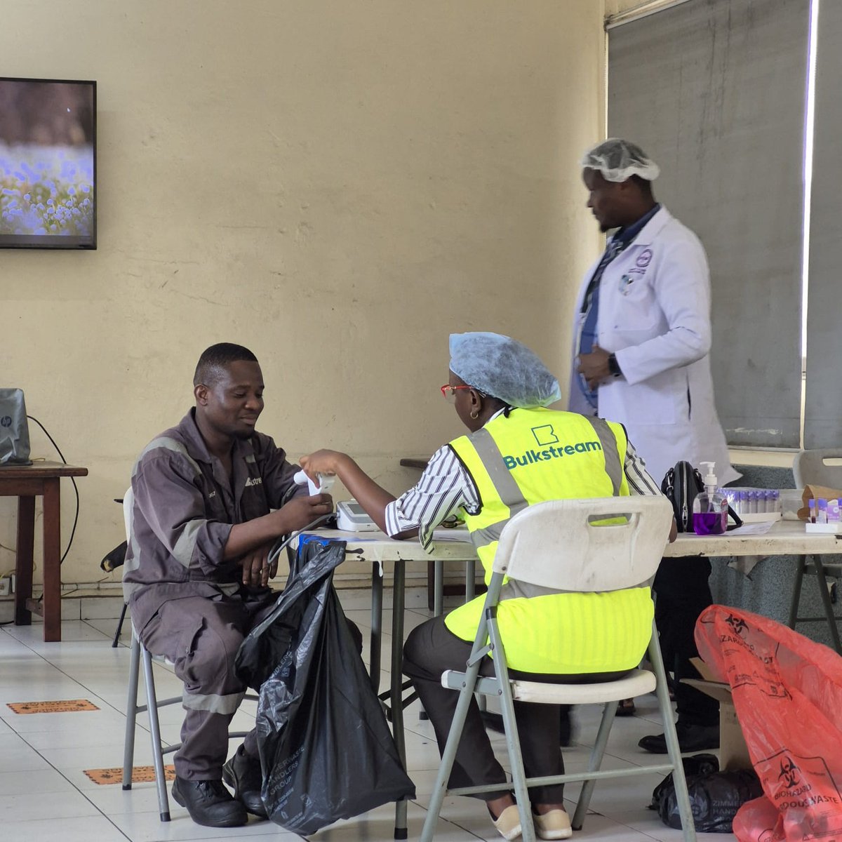 BulkstreamEA's tweet photo. Health & Safety First, always.

At Bulkstream, our staff are not just part of the business — they are the business. 

Similarly, at Bulkstream, safety isn’t a checkbox — it’s a culture.

Last week, we successfully conducted our annual occupational medical examinations across all departments, reaffirming our unwavering commitment to the health, safety, and wellbeing of every Bulkstream team member.

These medical assessments are more than routine; they are a proactive investment in early detection, prevention, and long-term wellness. 

As championed by our general manager Ernest Ondego, at Bulkstream we believe that a safe workplace starts with a healthy workforce, and we’re proud to lead by example in upholding the highest standards of occupational health and safety.

Our employees are our greatest asset, and safeguarding their health is non-negotiable.

To every team member who participated: thank you for showing up, not just for the check-up, but for the culture we’re building together.

Faster. Further. Healthier.

The Bulkstream Way....

Solomon Ondego Jared Locklear Roger Mattar Hidaya Kassim Eng. Wilfred Waithaka Njoki Zainab Bachoo CHRP(K) Lily Mwasho Philip Wangulu, CertIOSH, MIIRSM, IDip NEBOSH,OSH Advisor John Libaako Maurice A.

#HealthAndSafety #OccupationalHealth #WorkplaceWellbeing #EmployeeWellness #BulkstreamCare #SafetyCulture #TeamBulkstream #SafeWorkplace #HealthyWorkforce #SustainableOperations #MaritimeExcellence #LogisticsLeadership #PeopleFirst #WellbeingAtWork #PortOperations #BulkstreamWay #WeMoveWithCare