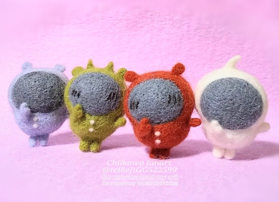 ちゃぴん様✩専用 羊毛フェルト 豆のスープ🫛羊毛フェルト(Needlefelt) (@tcI8eJtGG522599