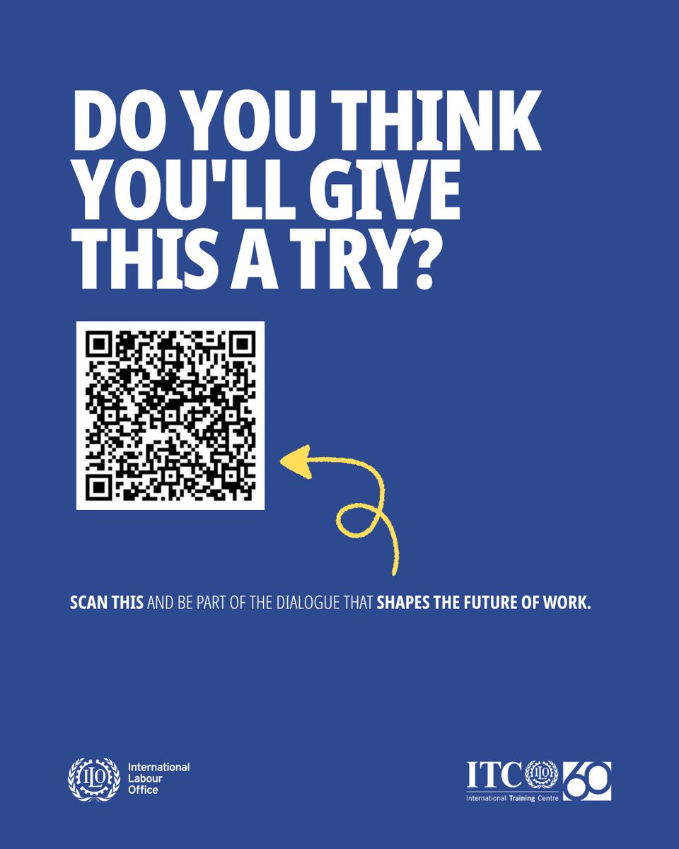 ITCILO's tweet image. Don’t great changes usually start with a conversation? 💬
Through social dialogue, voices can be turned into actions, and actions into progress. 🌏
Let’s shape the future of work, together.
cutt.ly/Xr6QGHhI

#SocialDialogue #DecentWork #SocialJustice #FutureOfWork