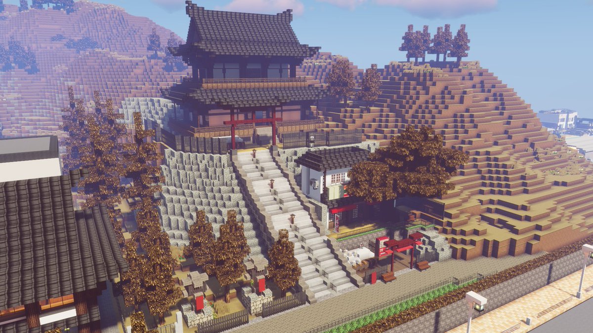 Shrine building with <a href="/KreoBrixx/">KreoMC</a> 

#Minecraftbuilds #Minecraft