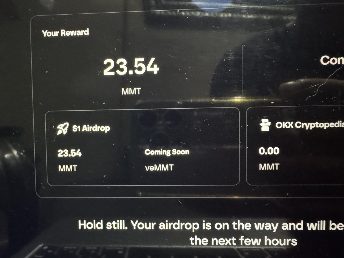Thị trường này đúng nghiệt ngã.

Này thì dự đoán MC tỷ đô của <a href="/MMTFinance/">MomentumⓂ️Ⓜ️T</a> . Cuối cùng thì những ai tham gia tier 1 &amp; 2 trên <a href="/buidlpad/">Buidlpad Ⓜ️Ⓜ️T</a> chỉ đang lãi nhẹ trong lúc market khá xấu.

Momentum vẫn là dự án tử tế trên SUI, nhưng kết hợp cùng scam launchpad <a href="/buidlpad/">Buidlpad Ⓜ️Ⓜ️T</a> thì