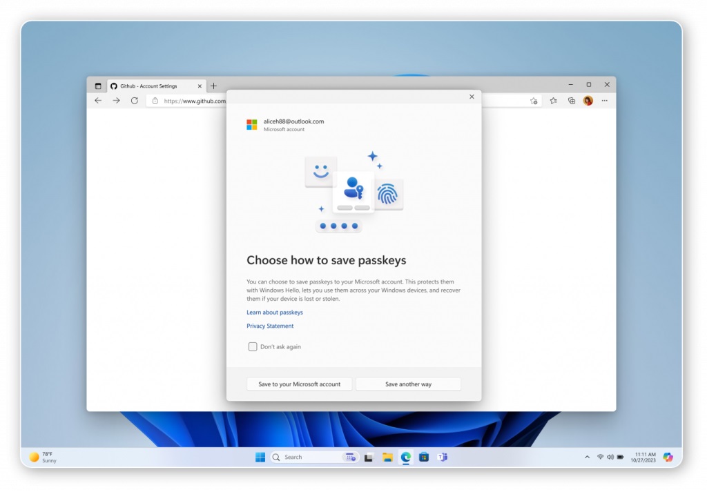 WBuzzer's tweet image. Microsoft Edge Now Syncs Passkeys Across Windows Devices, Bolstering Passwordless Push

#Microsoft #MicrosoftEdge #Passkeys #Cybersecurity #Passwordless #Windows11 #Authentication #DigitalIdentity #Privacy #MicrosoftSecurity #BigTech

winbuzzer.com/2025/11/04/mic…