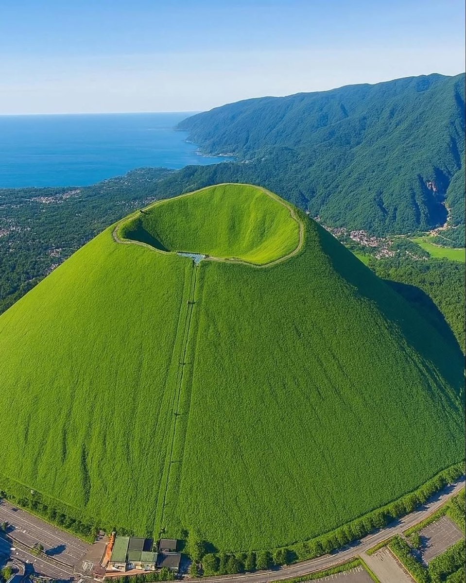 Mount Ōmuro on Japan’s Izu Peninsula is a near-perfect dormant volcano formed about 4,000 years ago
