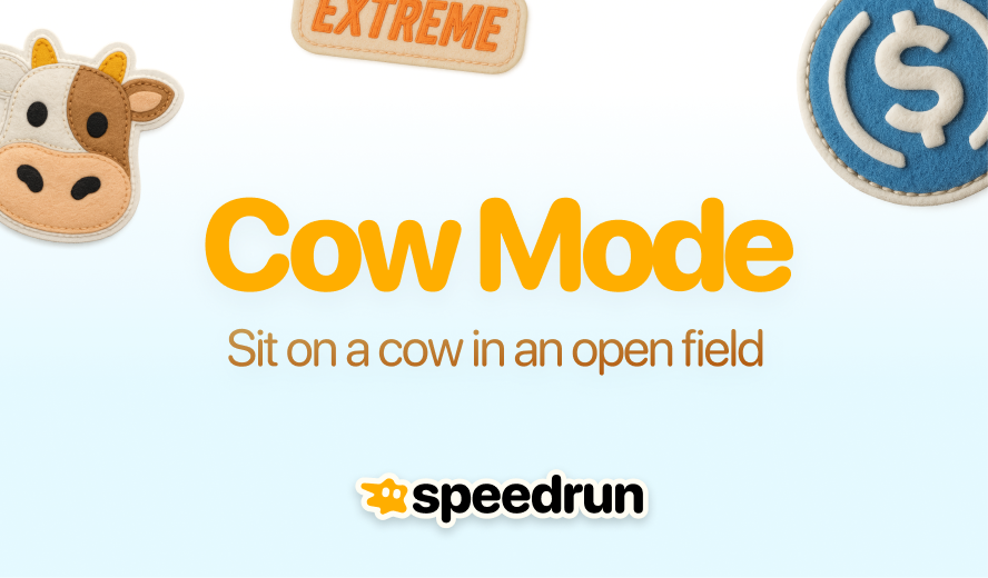 Speedrun tweet media