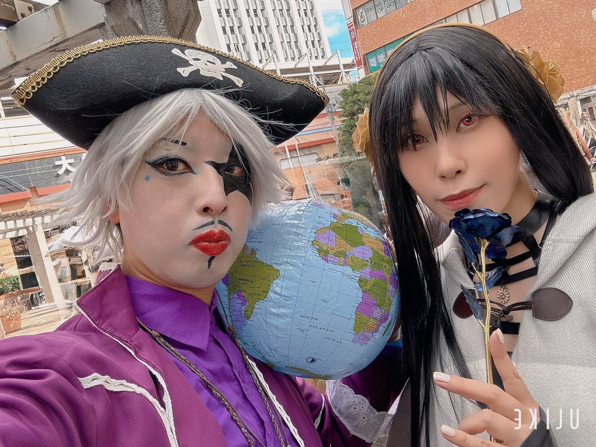 shion_s0919's tweet photo. ねぎさんのゴー☆ジャス最高でした✨✨（もう、地球儀を膨らませる所からとか😂😂）

ゴー☆ジャス  （@negitoro_SP ）

 #大橋ハロウィン2025 https://t.co/ZuvCwJOIjX