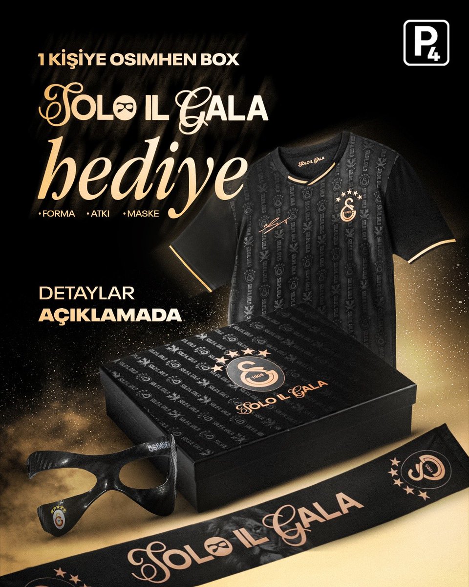 P4otopark's tweet photo. Yarın akşam deplasmanda oynayacağımız Ajax  maçının sonucunu doğru tahmin eden bir takipçimize "SOLO IL GALA" kutusu hediye ediyoruz. 👇

✅ Yapmanız gerekenler:

🟡 X hesabımızı takip etmek.
🔴 Bu postun altına skor tahmininizi yazmanız yeterli olacaktır. https://t.co/jKauQZDr5U