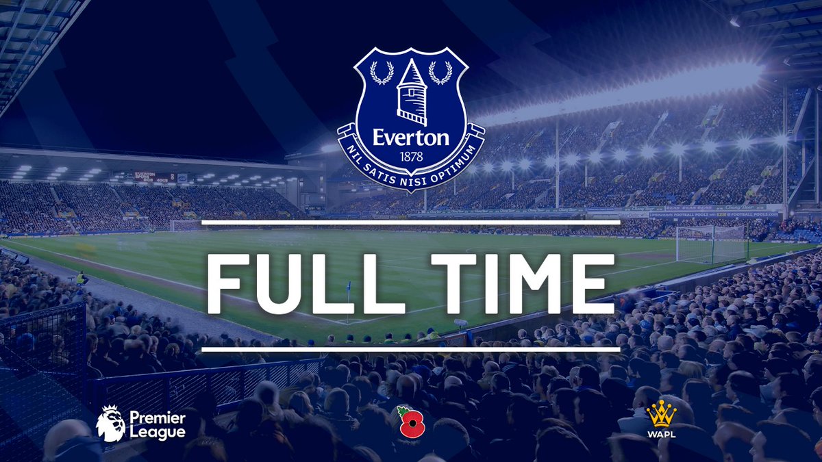 • Full Time 

Sunderland 1 - 1 Everton 

⚽️ Granit Xhaka • Ndiaye ⚽️ 

#PremierLeague 

#RemembranceDay ⚘️ 

#SUNEVE 

#WAPL