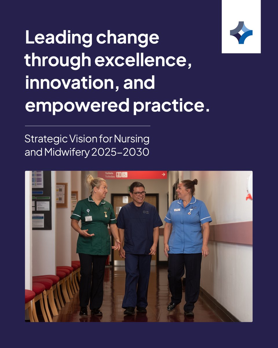 Next week is the CNO conference where I'm excited to be launching my new 5-year Strategic Vision for Nursing and Midwifery, shaped by the voices of the professions, service users, and stakeholders. 💙 

There's still time to register to attend online: 👇
forms.office.com/pages/response…