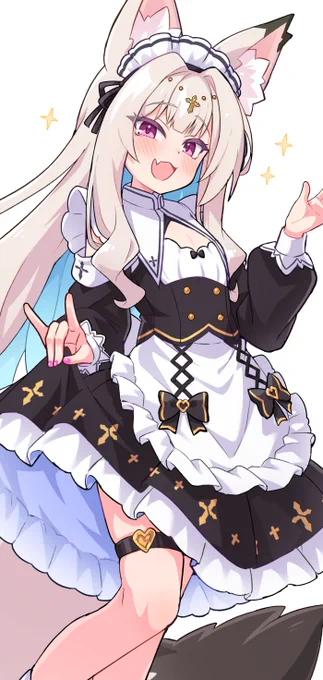 初バイトでウキウキのシスターけもみみちゃん