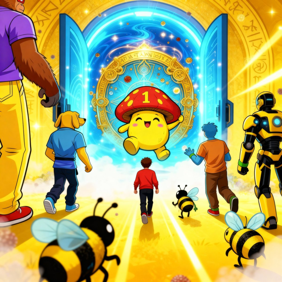 MUSHI ON BNB 🍄💛 tweet media