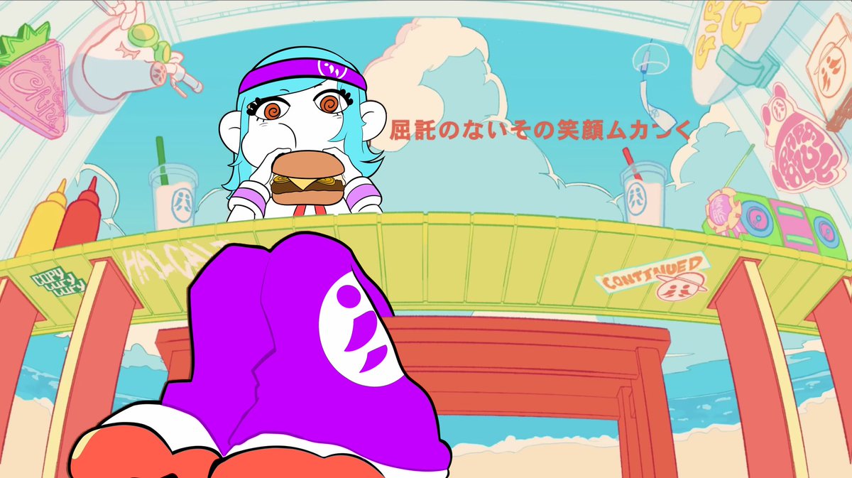 STAR41E's tweet photo. 🎵In the end of summer~🎵 🤍🩵💜
#HalcaliSummer #SceneRedraw #DigitalArt #OCArt #OC #Sona https://t.co/hHnvg9fWfS