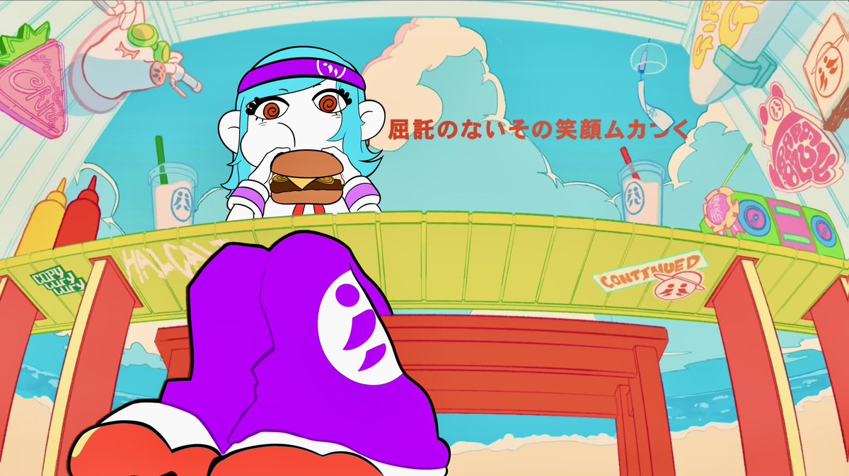 STAR41E's tweet photo. 🎵In the end of summer~🎵 🤍🩵💜
#HalcaliSummer #SceneRedraw #DigitalArt #OCArt #OC #Sona https://t.co/hHnvg9fWfS