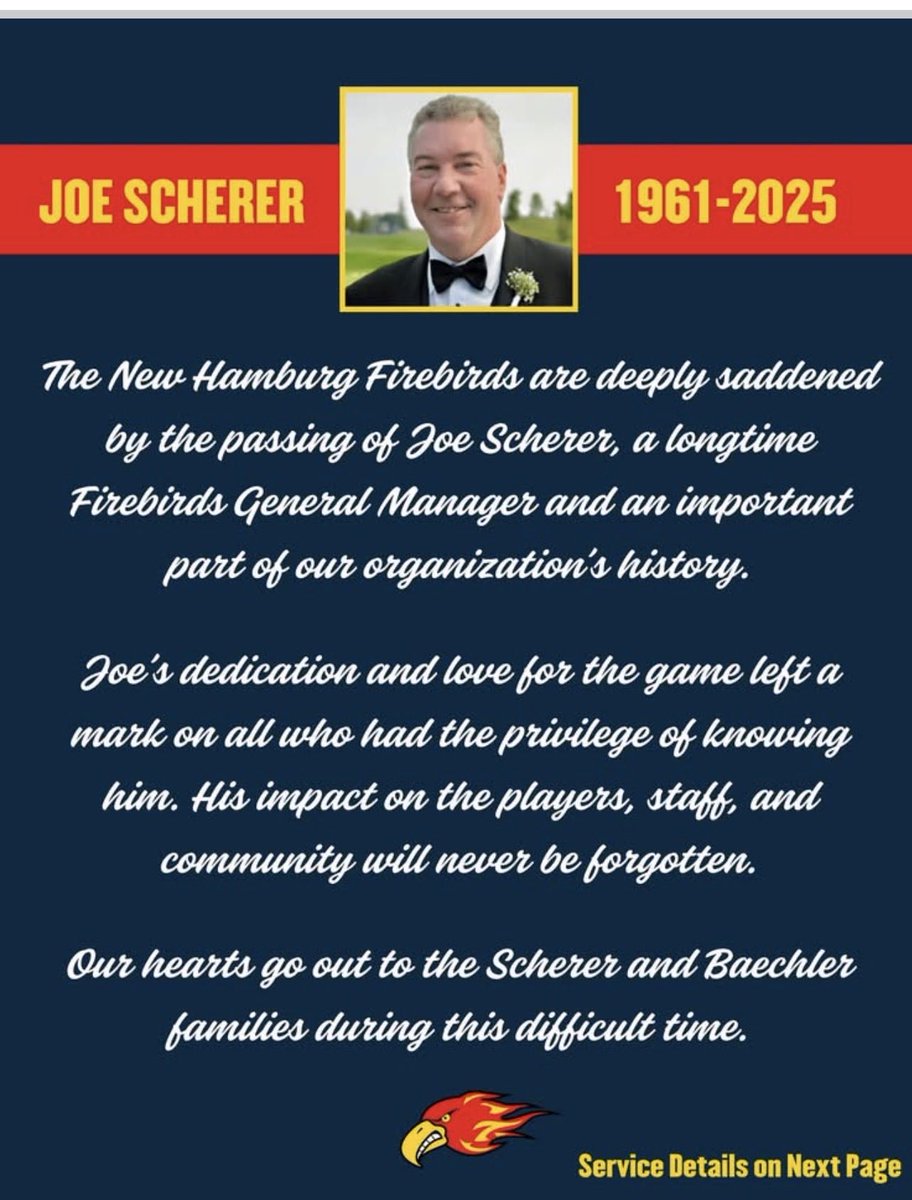 mpott43's tweet image. Joe Scherer who played for the Kingston Canadians &amp;amp; Kingston Voyageurs in the late 1970’s has died at age 64. Scherer also played for Larry Mavety’s Belleville Bulls team that went to the Centennial Cup final in 1981. His father Punch Scherer was the first GM in Kingston.
