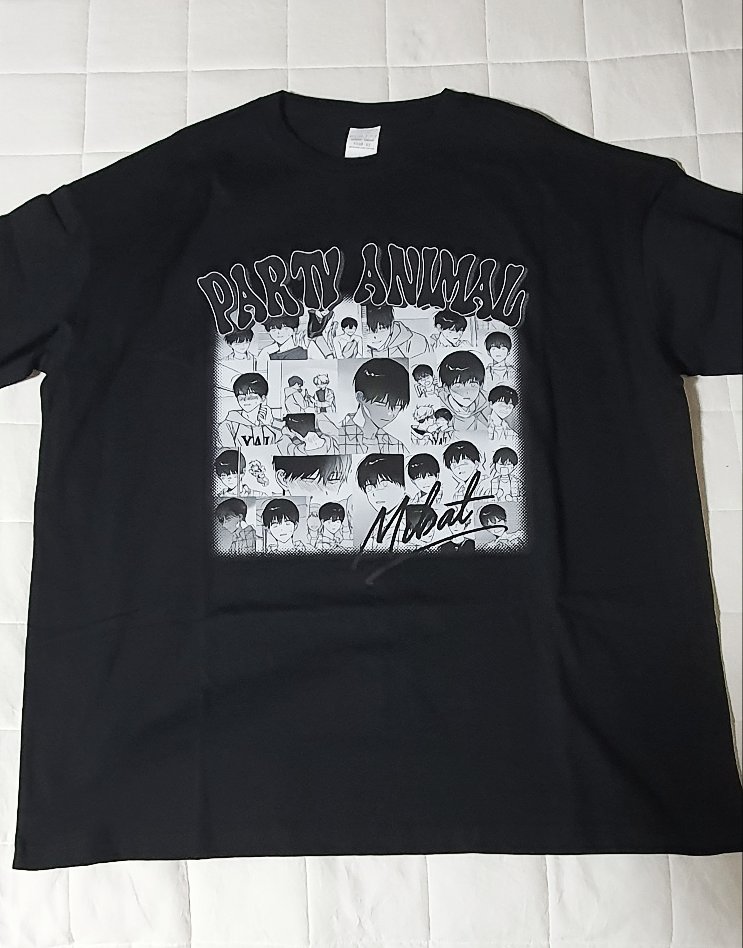 앤오 그림으로 티셔츠 만들어 입고 앤오 만나러 가기.