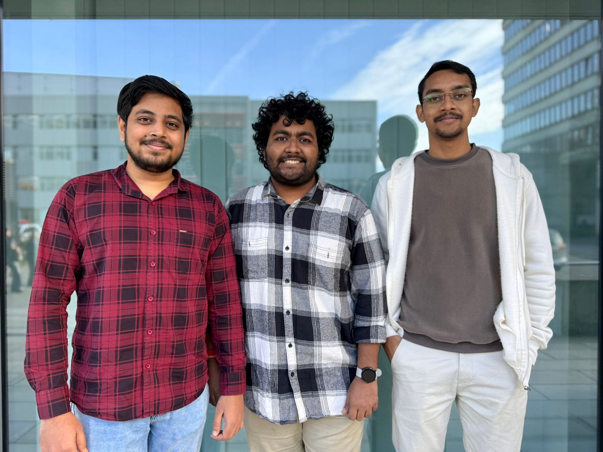 GloriusGroup's tweet image. We’re thrilled to welcome three new colleagues to our group: Ajnabiul @ajnabiul_h Rohel @RohelHoque and Ayan @jati_ayan 🇮🇳🎉 Excited for the discoveries and collaborations ahead, let the chemistry begin! 

#NewTeam #ChemistryResearch