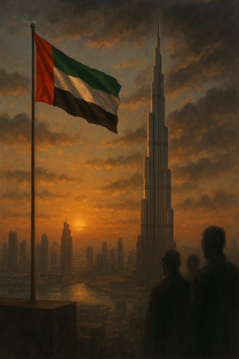 في زمنٍ تاهت فيه البوصلة، اجتمعوا في الظل يحيكون الحكايات عن وطنٍ يعلو كل يوم 🇦🇪.

حاولوا أن يطفئوا نوره، فأنارهم وهُم لا يشعرون، يظنّون أننا لا نراهم، ونحن نبتسم لأننا نعرف متى وأين سيسقط القناع.

حصنتك باسم الله يا وطن ♥️  #الامارات