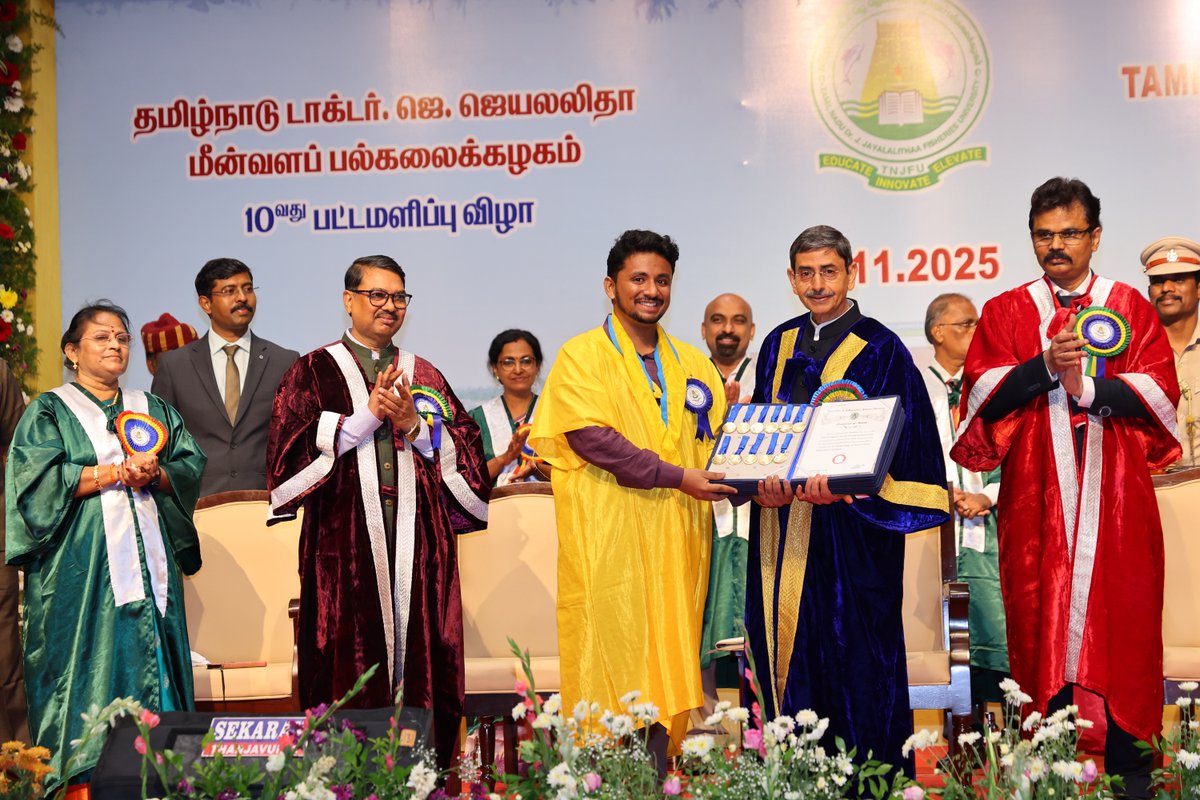 Tamil Nadu Dr.J.Jayalalithaa Fisheries University tweet media