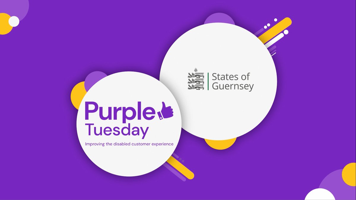 Today is Purple Tuesday, which promotes accessibility for those with a disability. 💜

More information on local support can be found at signpost.gg.

More information on Purple Tuesday can be found at purpletuesday.co
