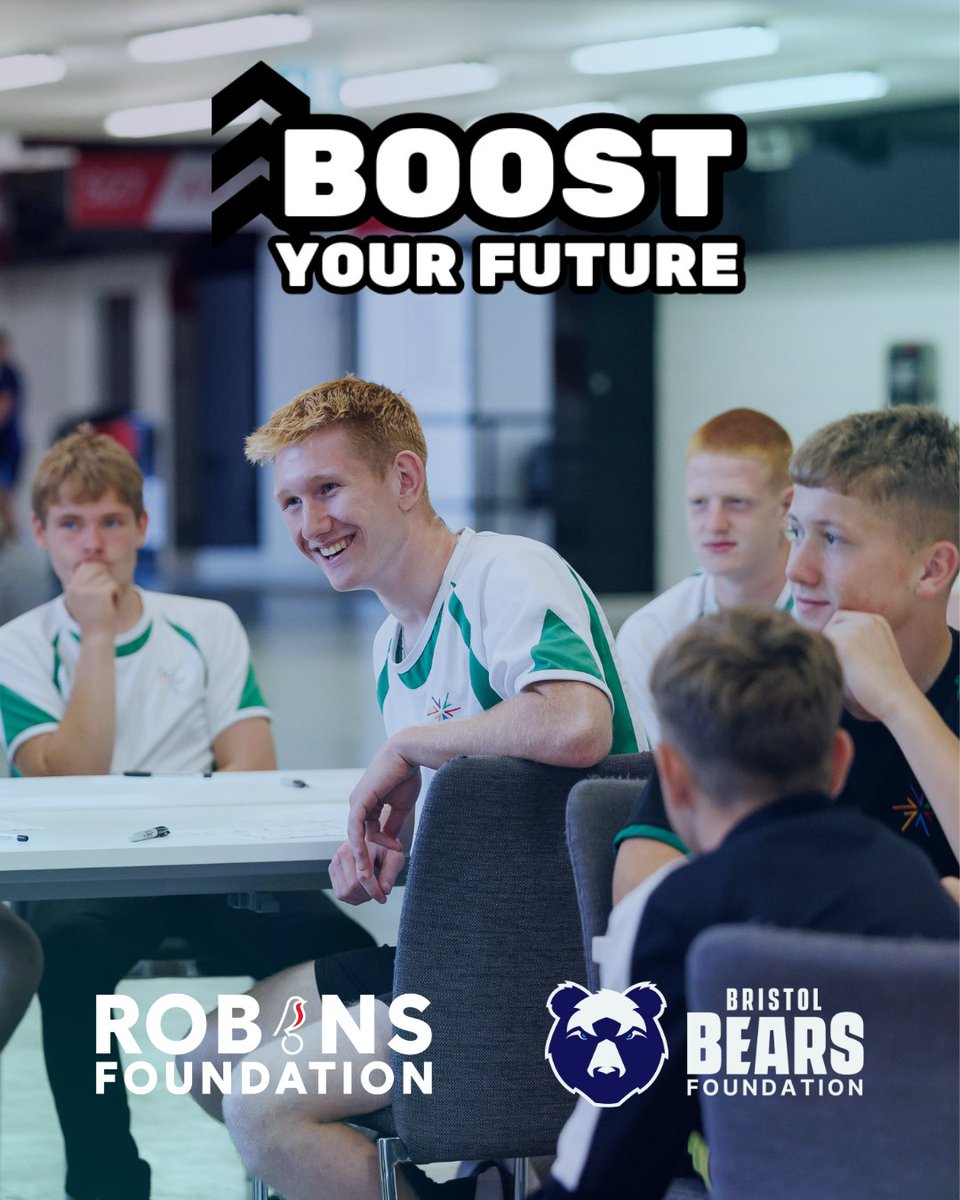 BrisBearsFound's tweet image. Introducing... Boost Your Future 🧑‍🏫

Boost Your Future is a new support programme for young people aged 16-18 in Bristol who aren’t in education, employment or training.

Bears Foundation 🤝 @RobinsFound