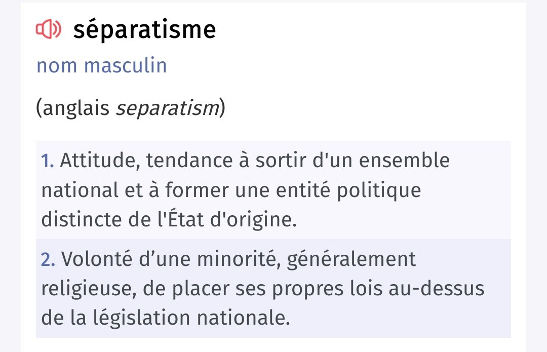 DleJcv's tweet photo. C'est pas ça le séparatisme mais il trahit sa pensée https://t.co/WTBDpC6JaO