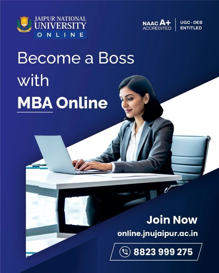 JaipurNati98041's tweet image. Transform your career and become the boss you’re meant to be with an Online MBA from Jaipur National University.
Flexible learning | Recognized degree | Career-ready skills
#OnlineMBA #MBAProgram #StudyOnline #CareerGrowth #LeadershipGoals #BusinessEducation #DistanceLearning