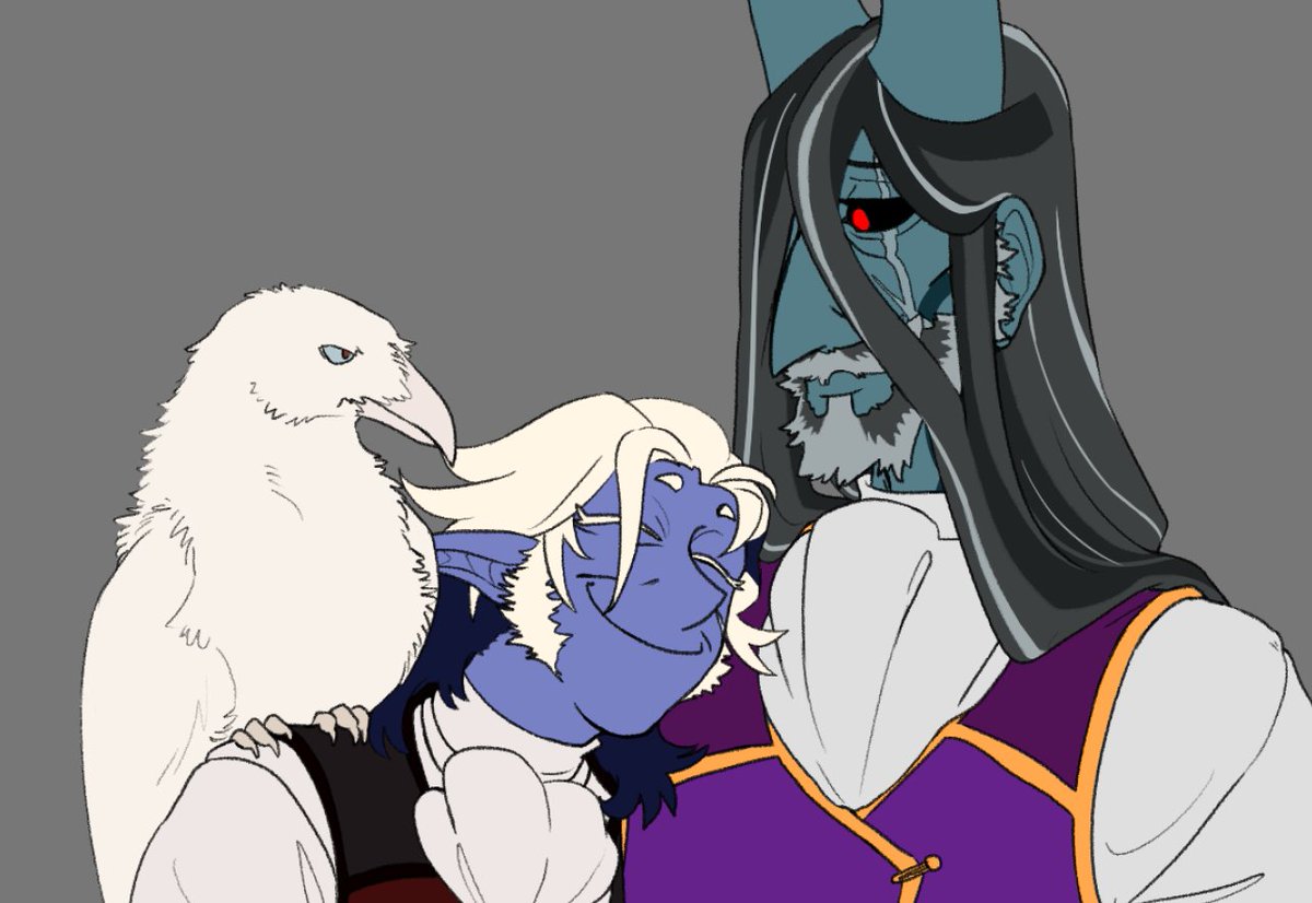 _fish_ears's tweet image. working on this has been a long process of pausing to smile at the canvas. WIP