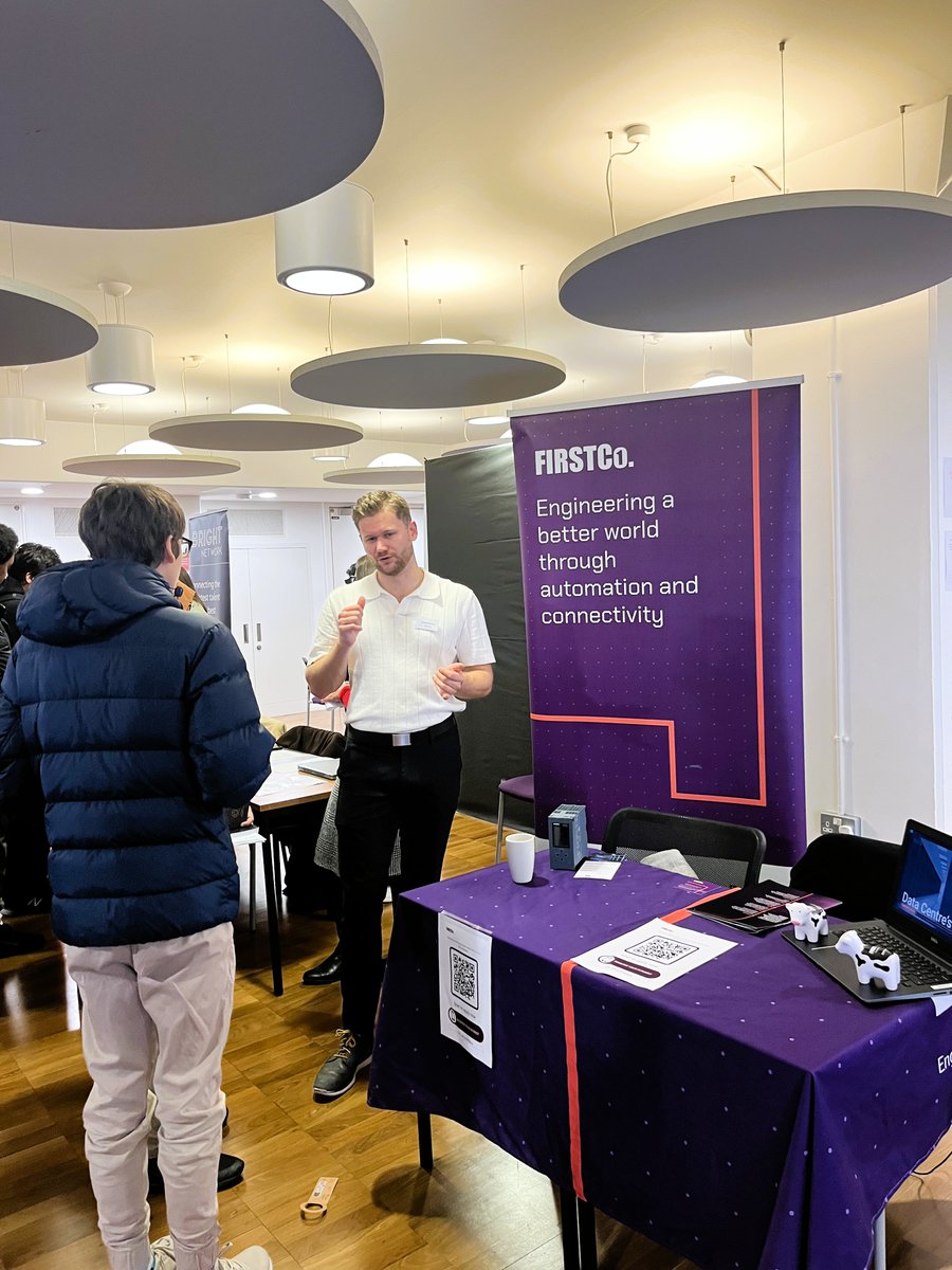Last week, we had a fantastic time exhibiting at the <a href="/CityStGeorges/">City St George's, University of London</a> Careers Fair! #tech #fair #university #futureengineers #Firstco