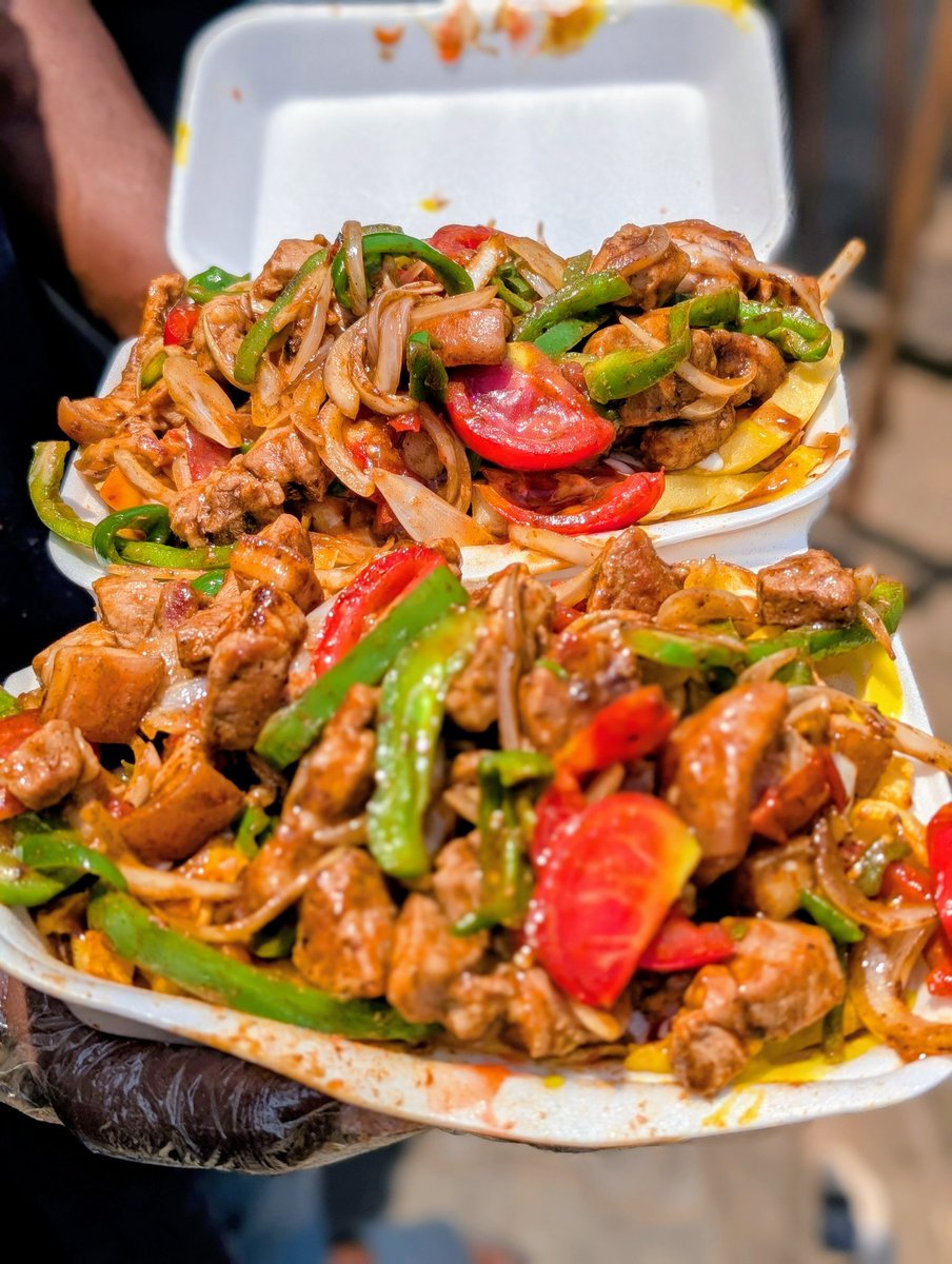 Ba chalala come through.. pork platter k130
0976040411