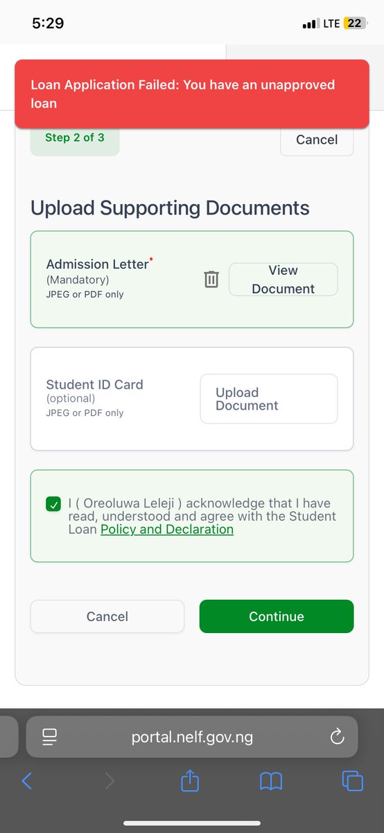 sexyassalien's tweet photo. @NELFUND 2024/2025 loans haven’t been disbursed and it has been verified, even my upkeep has been approved…worst part is our portals are counting down and we can’t even apply for the new cycle. https://t.co/upF0gIhEId