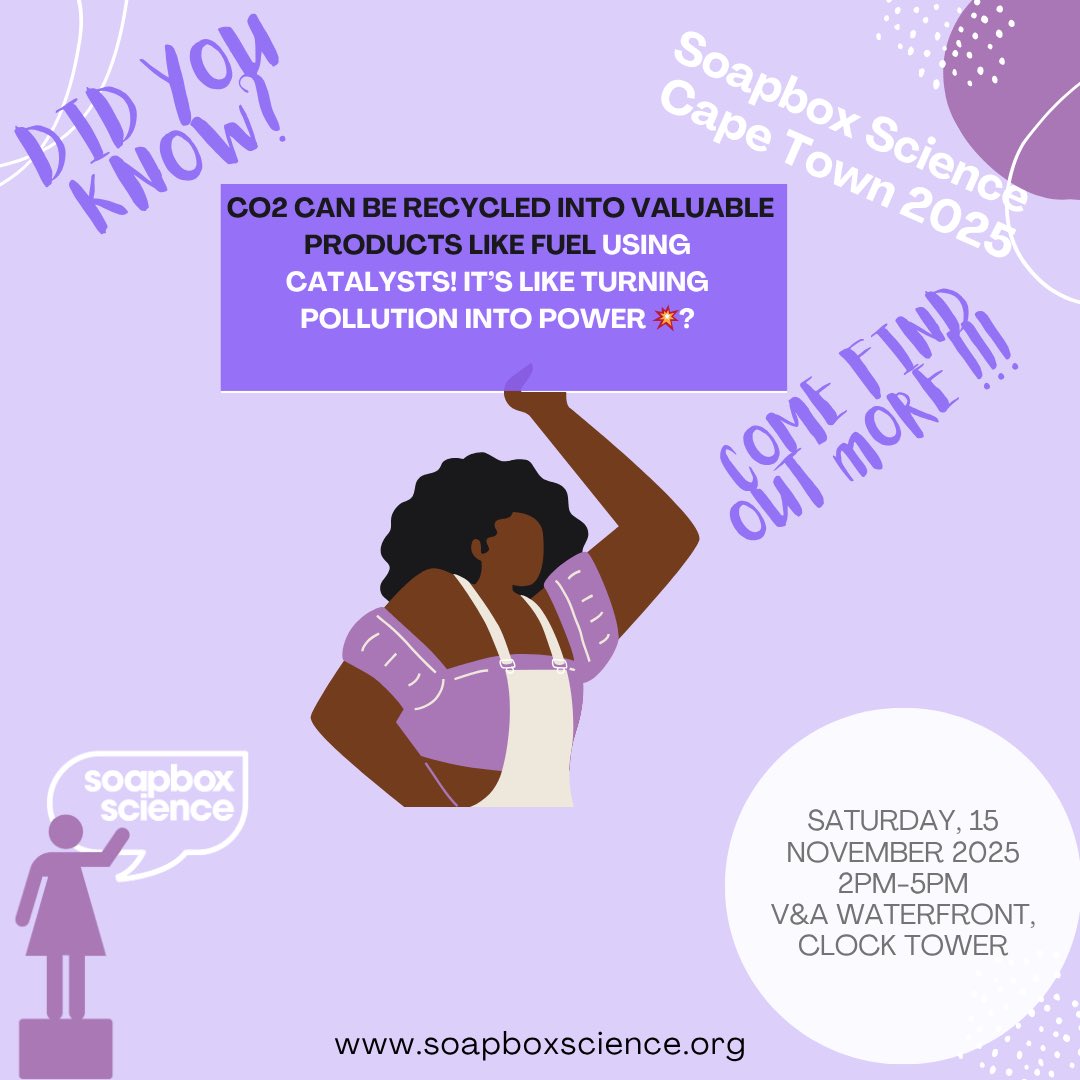SoapboxSciCT's tweet image. Unleash your curiosity! 🔍 Soapbox Science Cape Town 2025 is just around the corner! Mark your calendars &amp;amp; spread the word💬 #SoapboxScience #CapeTown#WomenInScience#ScienceForAll