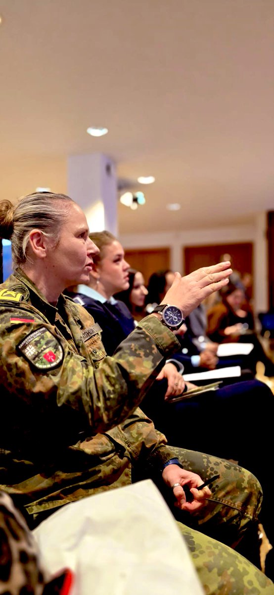 CESIunions's tweet photo. 🇪🇺✨During Gender Equality Week ✨today’s @DBwV event is on the impact of EU gender equality legislation on #working #conditiona of German armed forces & what does it mean for workers&citizens!
Join us & explore implications for #equality, #security social justice
💬 #eQualPRO https://t.co/xq9qzl6gt1