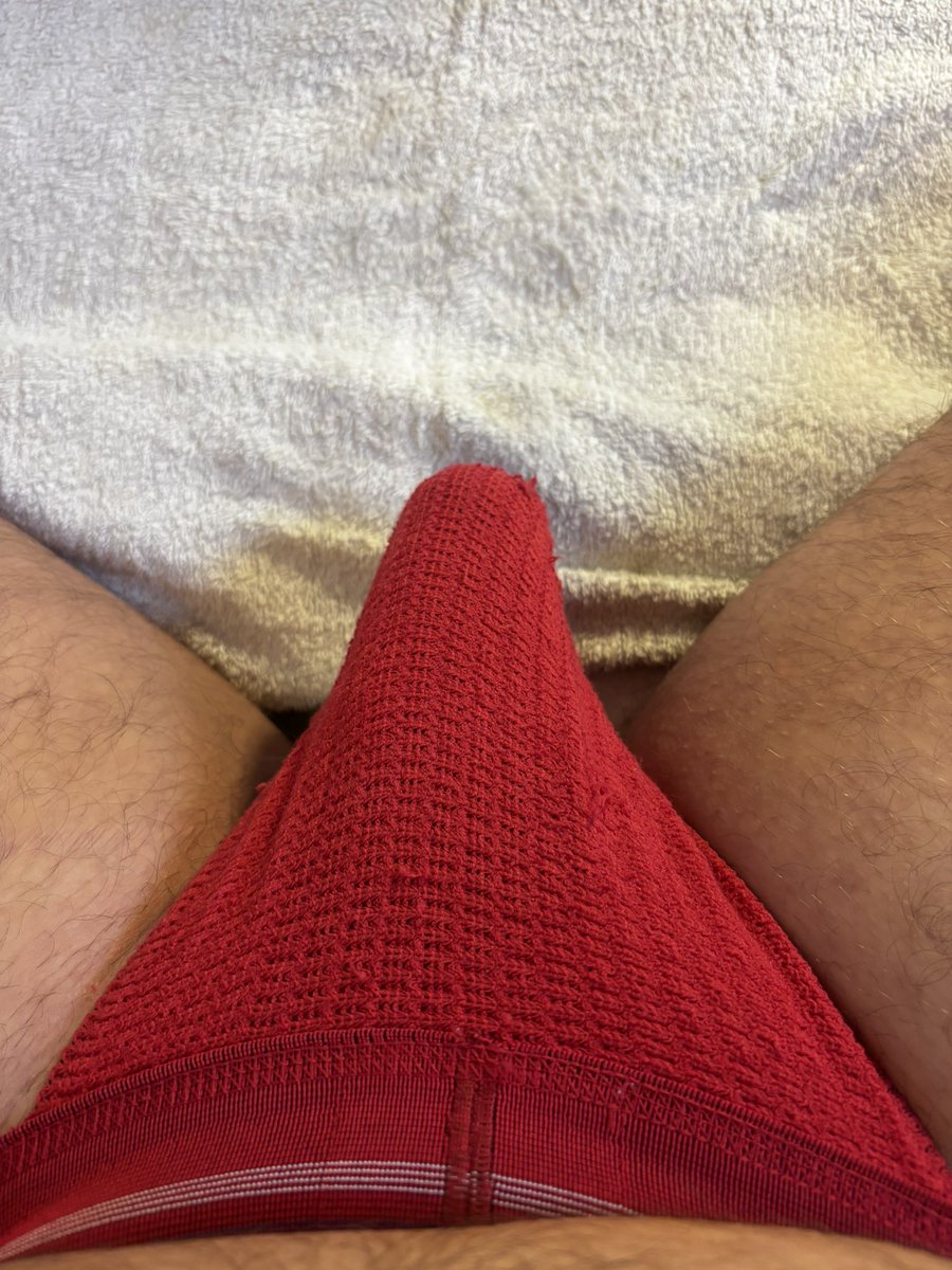 Getting hard over on Stripchat right now! Come over and make me take this jockstrap off!! Link in Bio #Stripchat #nsfw #findom