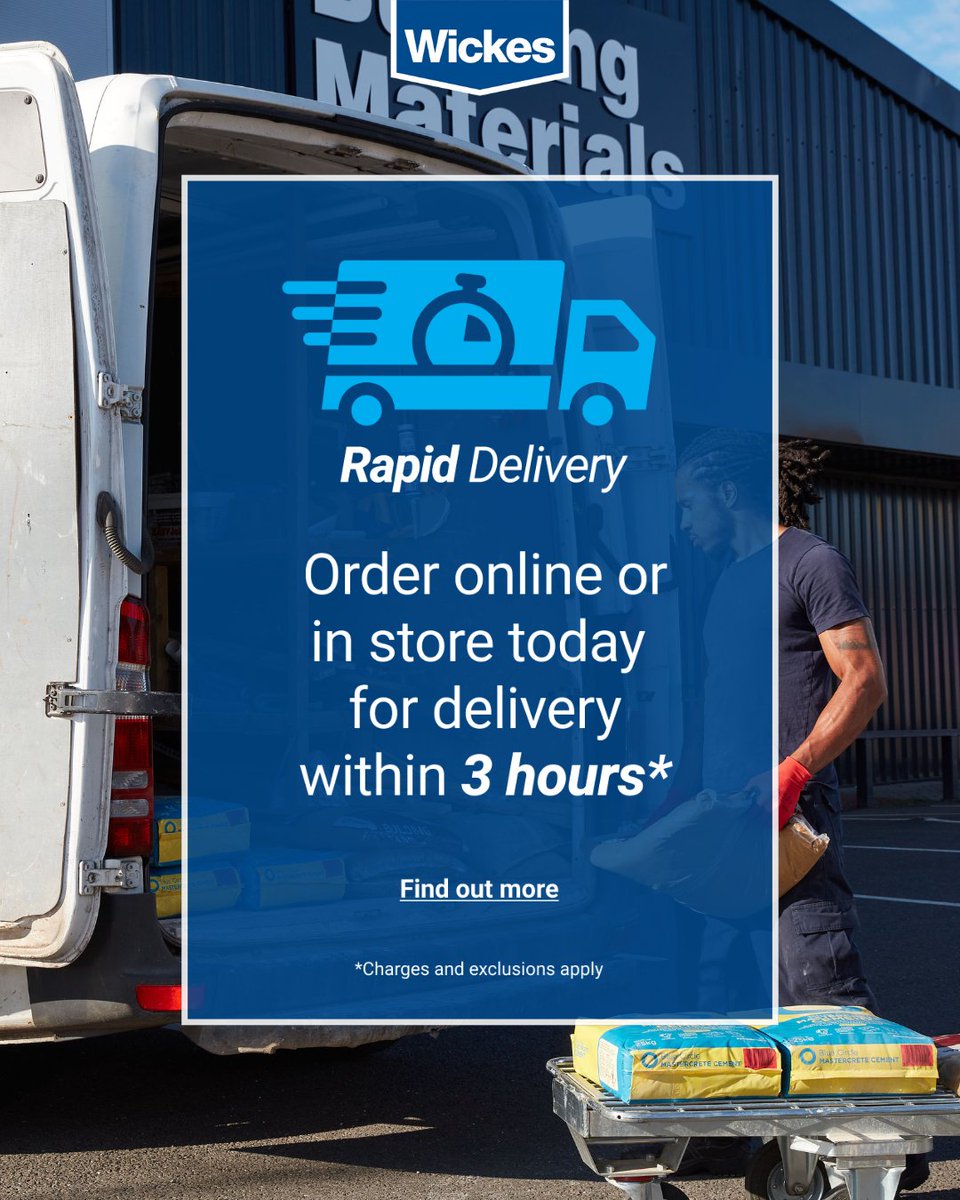 InsightDIY's tweet image. .@Wickes has partnered with last-mile delivery specialist @gophr to launch ‘Wickes Rapid’ across 150 stores nationwide insightdiy.co.uk/news/wickes-pa… 
#rapiddelivery #deliveryservice #fastdelivery #homeimprovement #diy #tradespeople #building