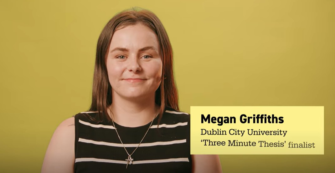 🎤Best of luck to <a href="/DCU_IoE/">DCU Institute of Education</a> Research Student Megan Griffiths as she takes the stage at the <a href="/3MT_official/">Three Minute Thesis</a> competition this month!⏱️
Register👉iua.ie/events/three-m…. You can attend in person or on Zoom! We’re cheering you on as you showcase your research in 3 minutes! 
#WeAreDCU