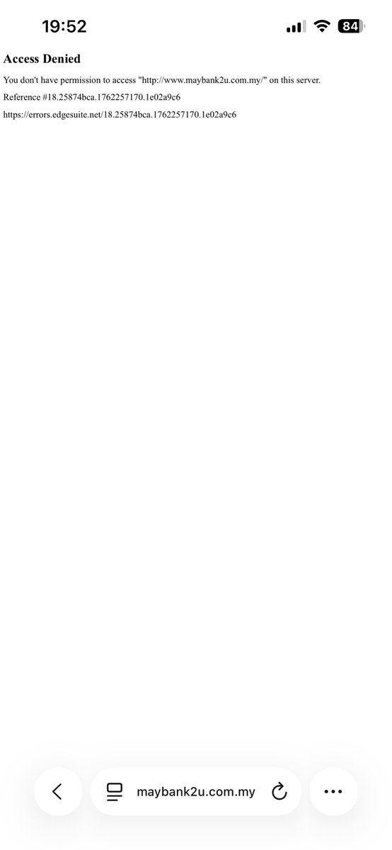 Takde pun mana2 update kata maybank down? Tapi ni kenapa? <a href="/MyMaybank/">Maybank</a>