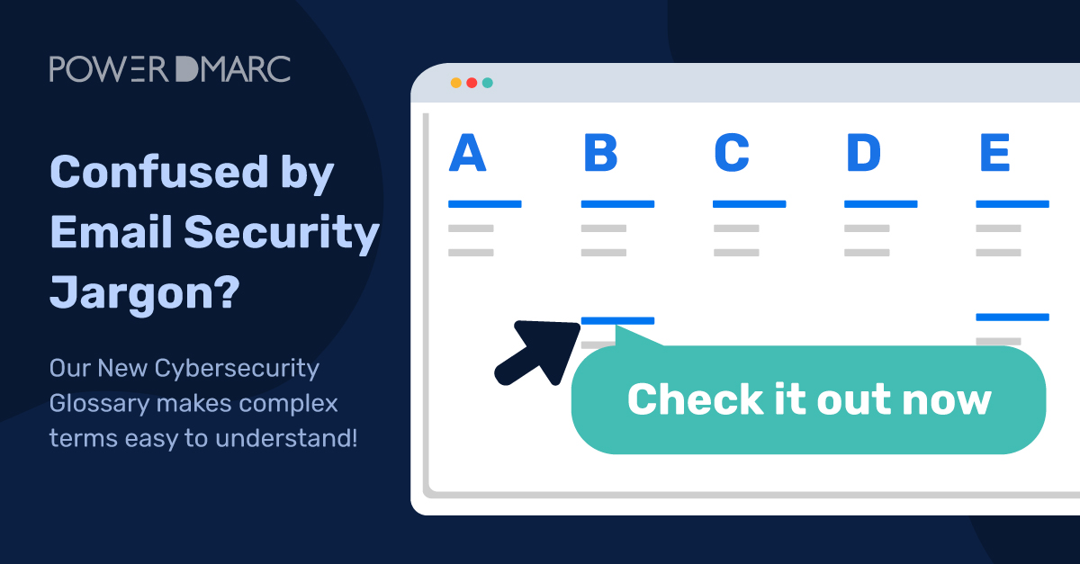 powerdmarc's tweet image. Ever get lost in cybersecurity buzzwords? 🧠 We’ve got you covered! Our Cybersecurity Glossary simplifies tricky email security terms so you can stay informed and confident.
👉 Explore it now: powerdmarc.com/glossary/
#glossary #cybersecurity #emailsecurity #dmarc #powerdmarc
