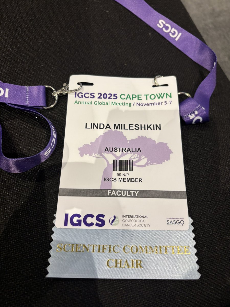 Linda Mileshkin tweet media